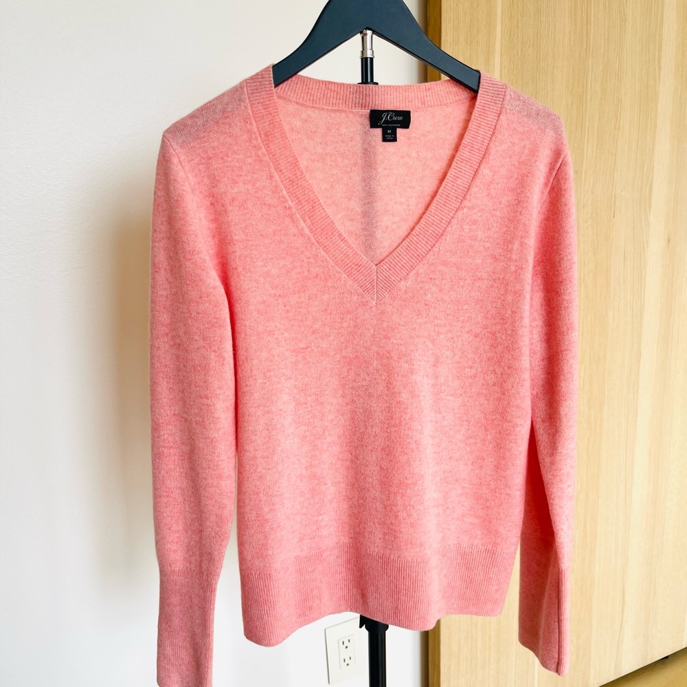 J. Crew Soft Cashmere V-Neck Sweater